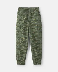 Carters Boys Camo Cargo Joggers - Olive Green Olive Green 4