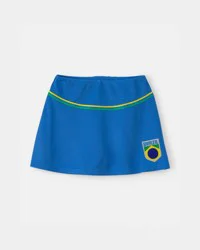 Carters Girls Umbro Brazil Active Skort - Blue/Yellow/Green Brazil 4