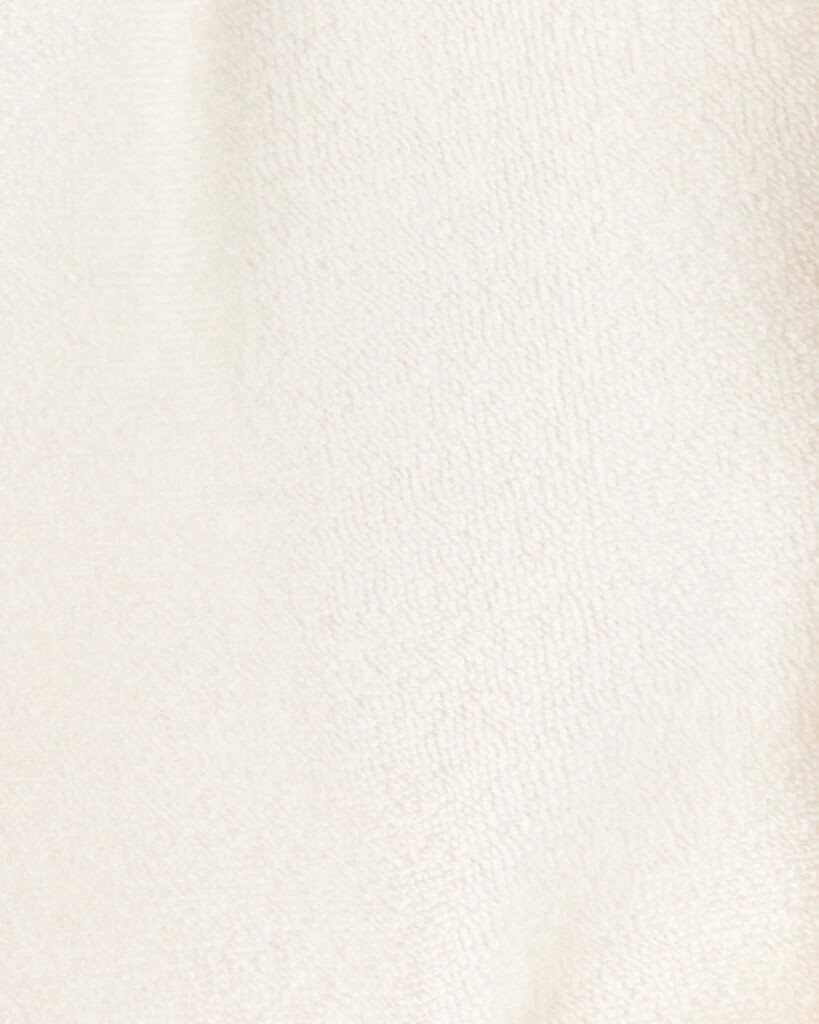 slide 2 of 3, Carter's Baby Chick Hooded Terry Robe - Ivory Ivory 0-9M, 1 ct