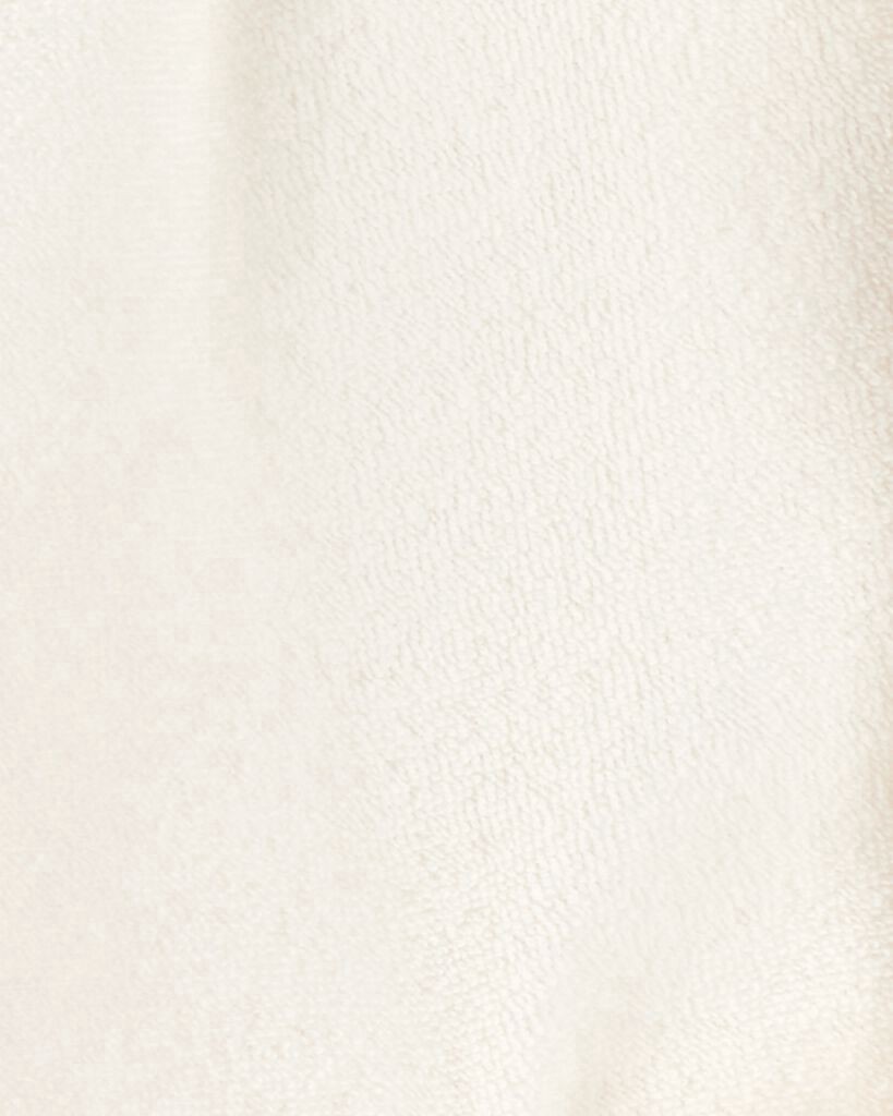 slide 3 of 3, Carter's Baby Chick Hooded Terry Robe - Ivory Ivory 0-9M, 1 ct