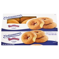 Entenmann's Soft'ees Plain Donuts, 12 count, 15.25 oz