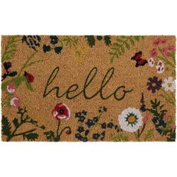 Floral Garden Printed Coir Mat