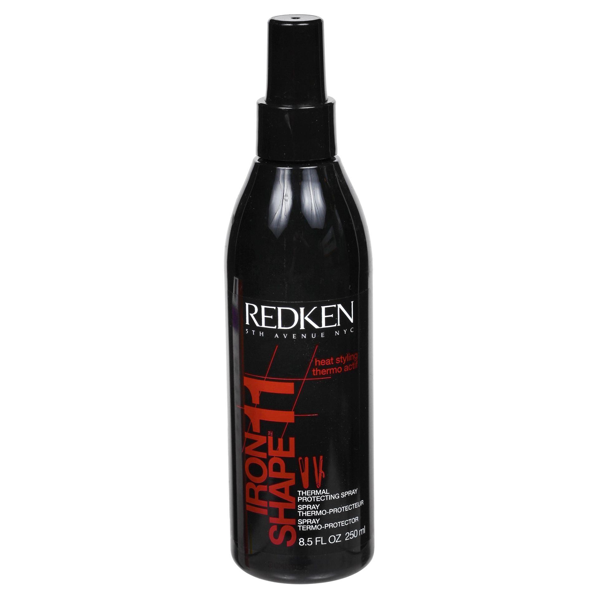 slide 1 of 9, Redken Heat Iron Shape 11 Thermal Protecting Spray, 8.5 oz