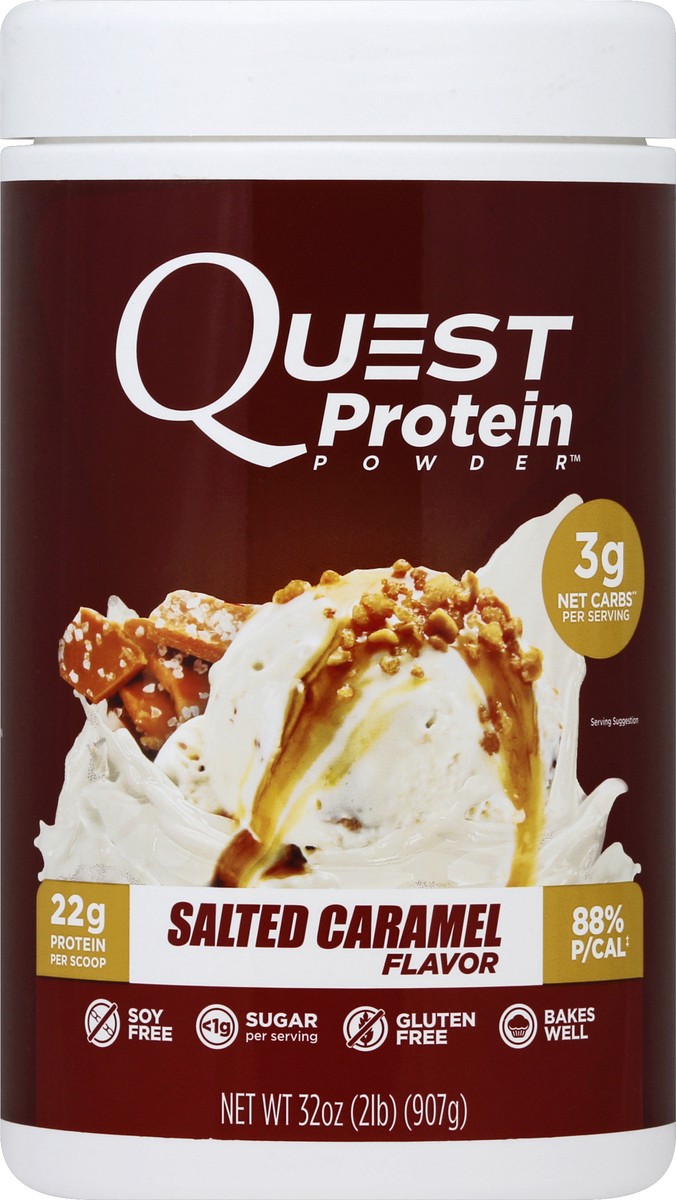 slide 1 of 3, Quest Protein Powder 32 oz, 32 oz