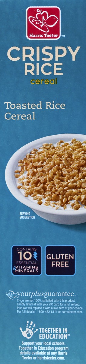 slide 3 of 4, Harris Teeter Cereal - Crispy Rice, 12 oz