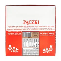 CT Bakery Boston Cream Paczki Donuts, 4 ct / 14.81 oz
