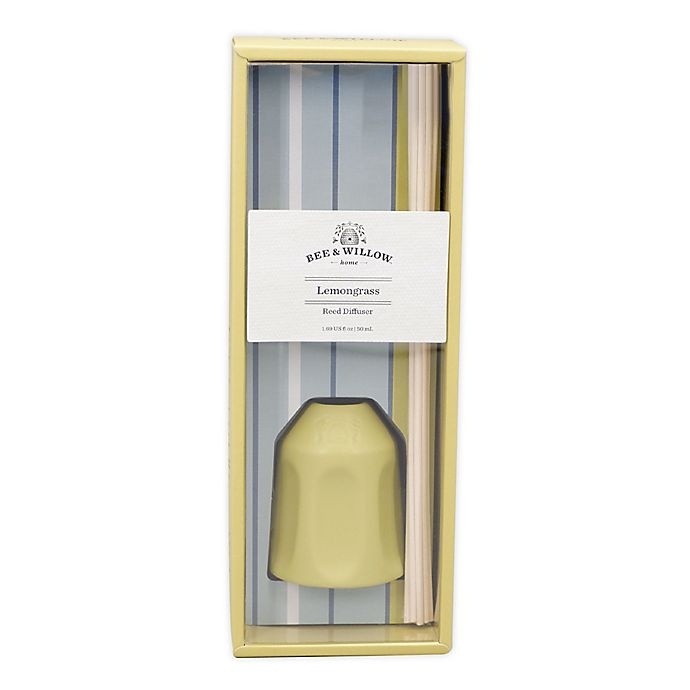 slide 1 of 2, Bee & Willow Home Lemongrass Mini Reed Diffuser, 1 ct