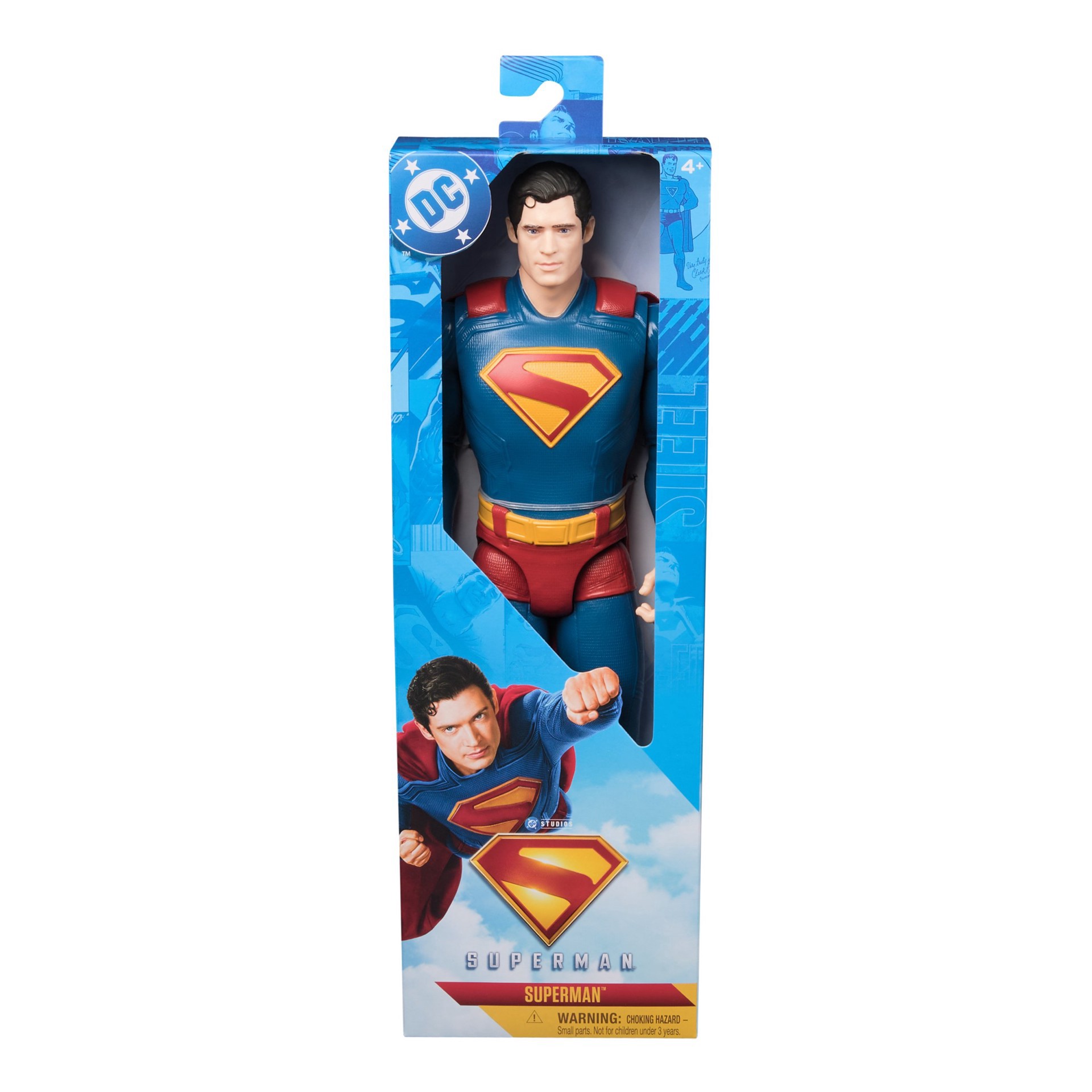 slide 1 of 1, DC Comics Superman Movie Action Figure, 12 in