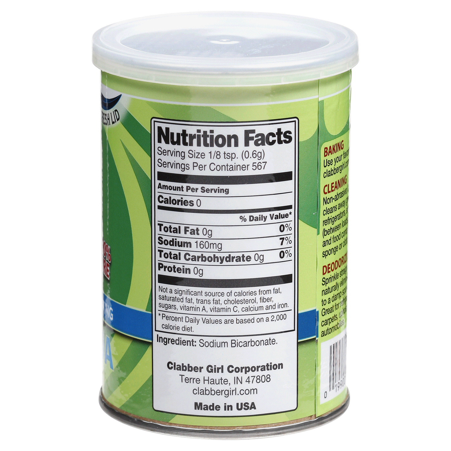 slide 3 of 3, Clabber Girl Multi-Purpose Baking Soda 12 oz, 12 oz