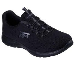 Skechers Women's Summits Radiant Flow Casuals, Black, Size 9