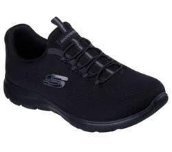 Skechers Women's Summits Radiant Flow Casuals, Black, Size 11