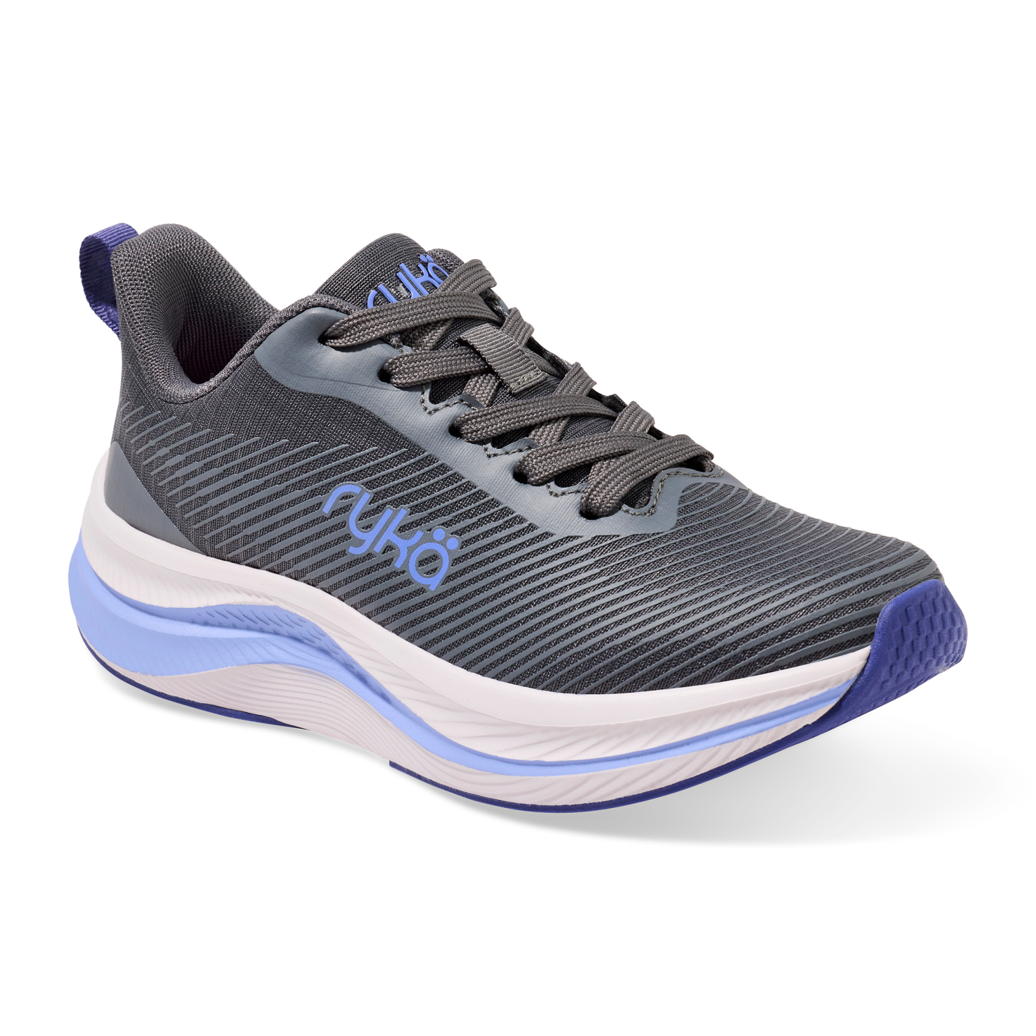 slide 1 of 6, Ryka Women's Genuine Walking Sneaker, Granite, Size 7.5, 1 ct