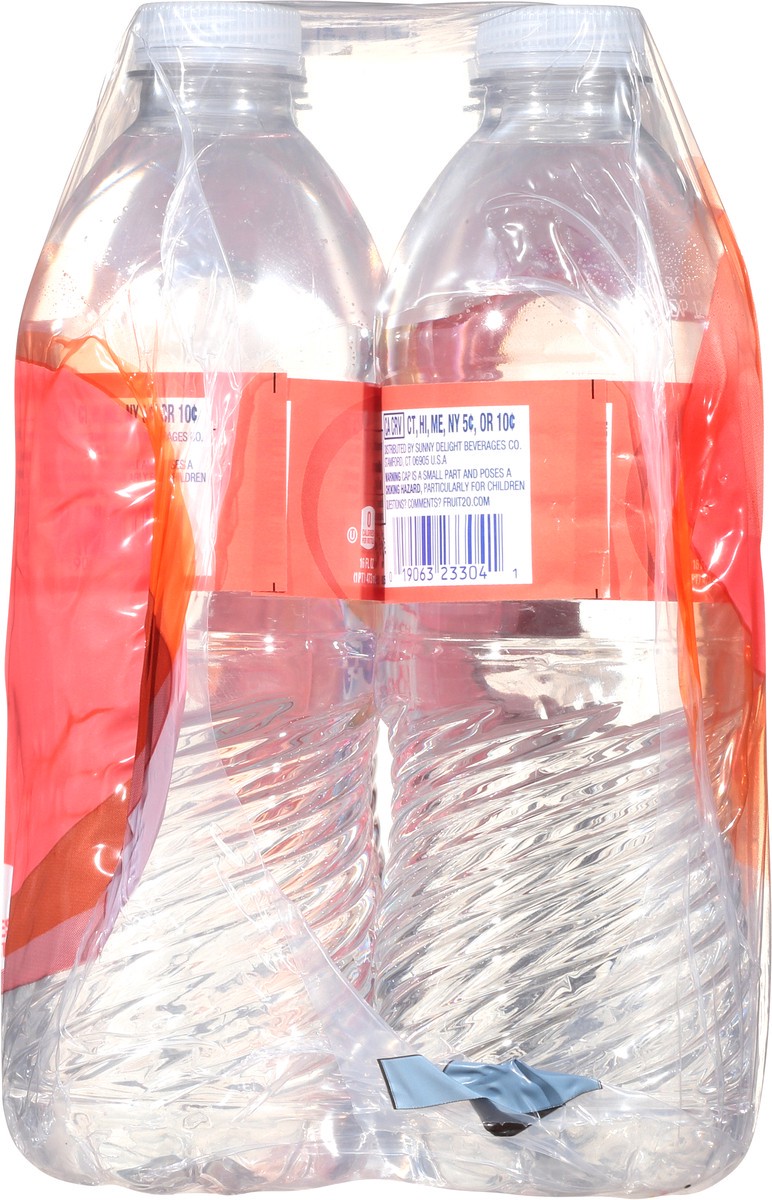 slide 8 of 12, Fruit2O 6 Pack Peach Purified Water Beverage 6 ea - 6 ct, 6 ct