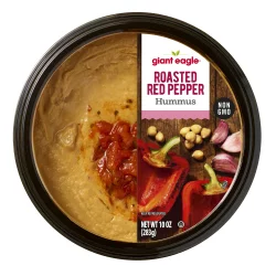 Giant Eagle Hummus, Roasted Red Pepper