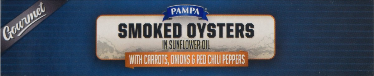 slide 6 of 10, Pampa Gourmet Smoked Oyster, 1 ct