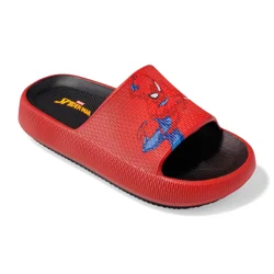 Marvel Boys' Spiderman Beach Slide - Red, Size 12