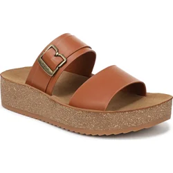 DR SCHOLLS Dr. Scholl's Women's Happy Hour Sandal, Size 10, Brown