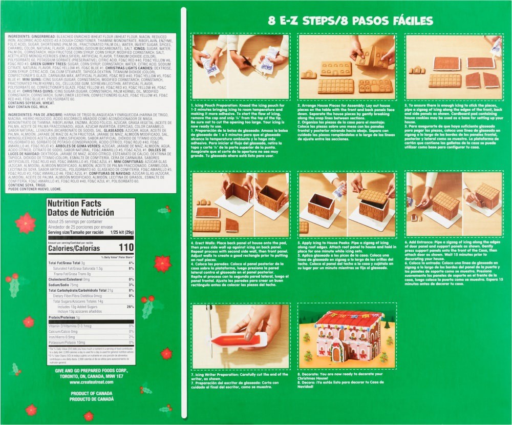 slide 4 of 4, Create A Treat Christmas House Kit 25.9 oz, 25.9 oz
