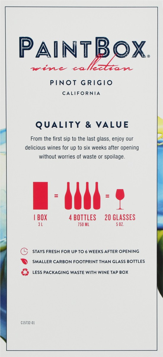 slide 11 of 11, Paint Box California Wine Collection Pinot Grigio 1 ea, 1 ct