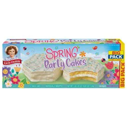 Little Debbie Snack Cakes, Little Debbie Big Pack Spring Party Cakes - 6 ct