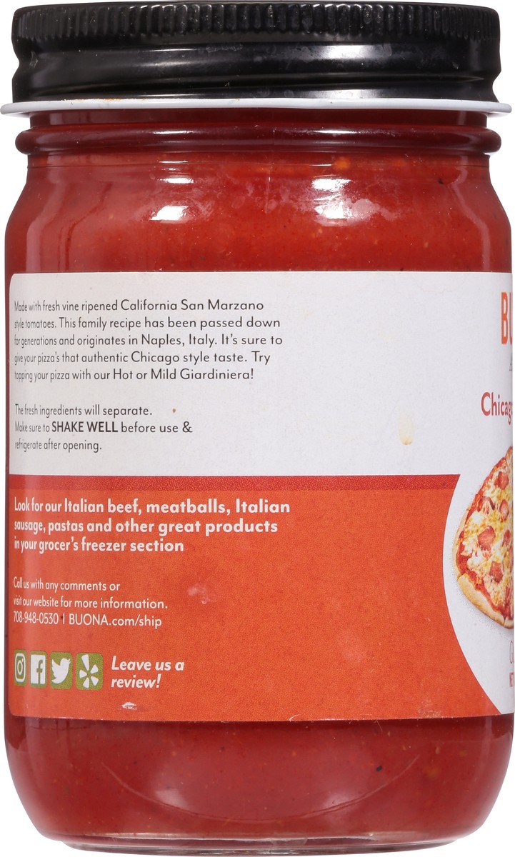 slide 12 of 14, Buona At Home Chicago Pizza Sauce 12 oz, 12 oz