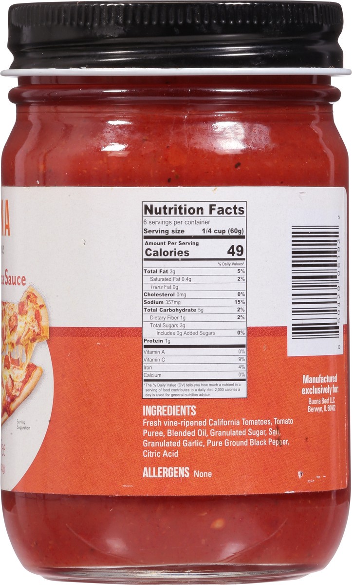 slide 2 of 14, Buona At Home Chicago Pizza Sauce 12 oz, 12 oz