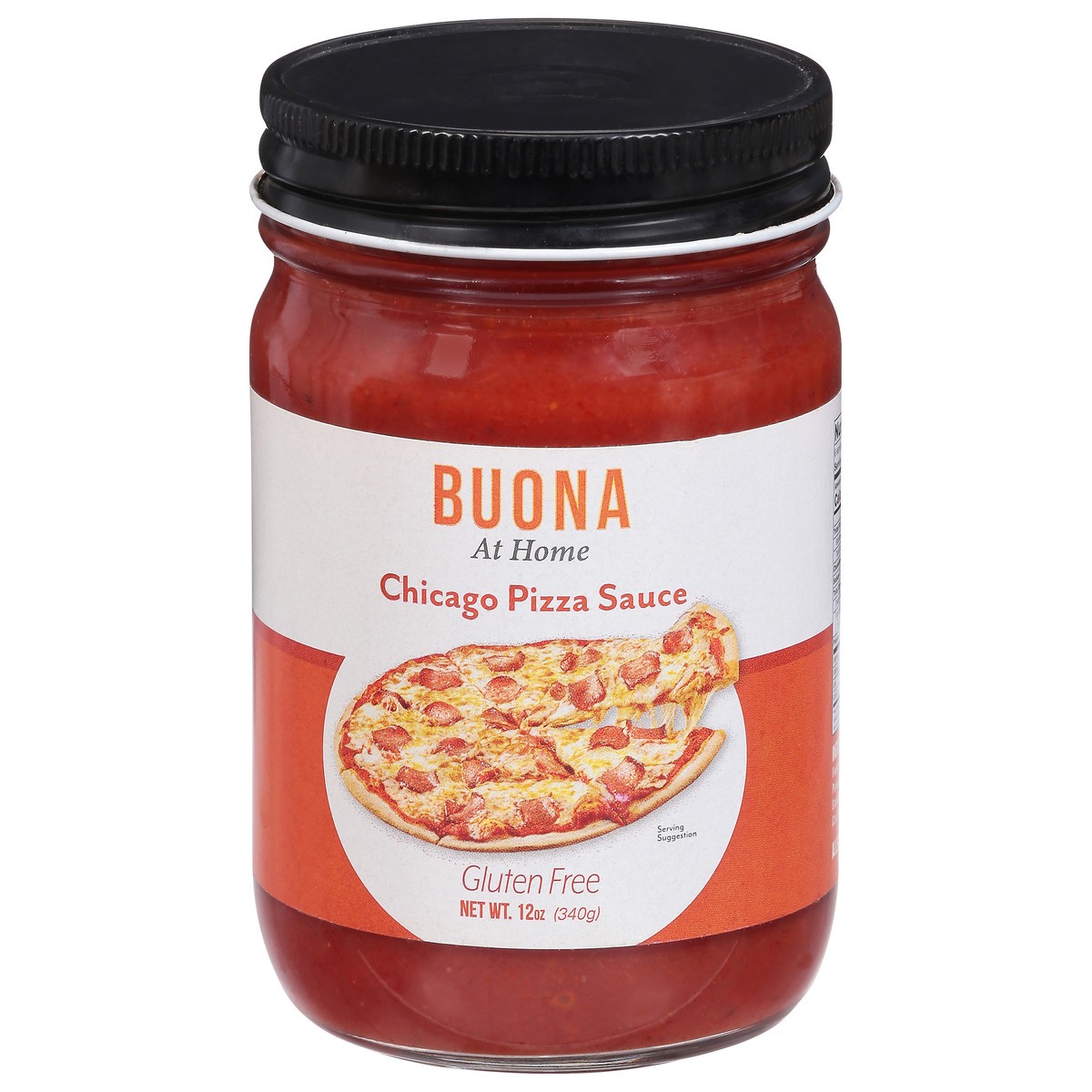 slide 4 of 14, Buona At Home Chicago Pizza Sauce 12 oz, 12 oz