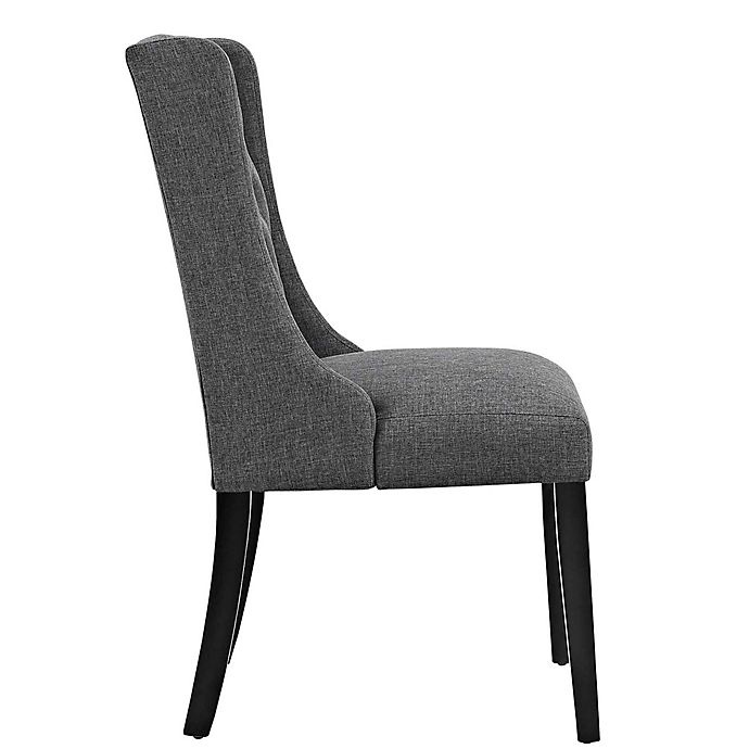 slide 3 of 4, Modway Baronet Upholstered Dining Side Chair - Grey, 1 ct