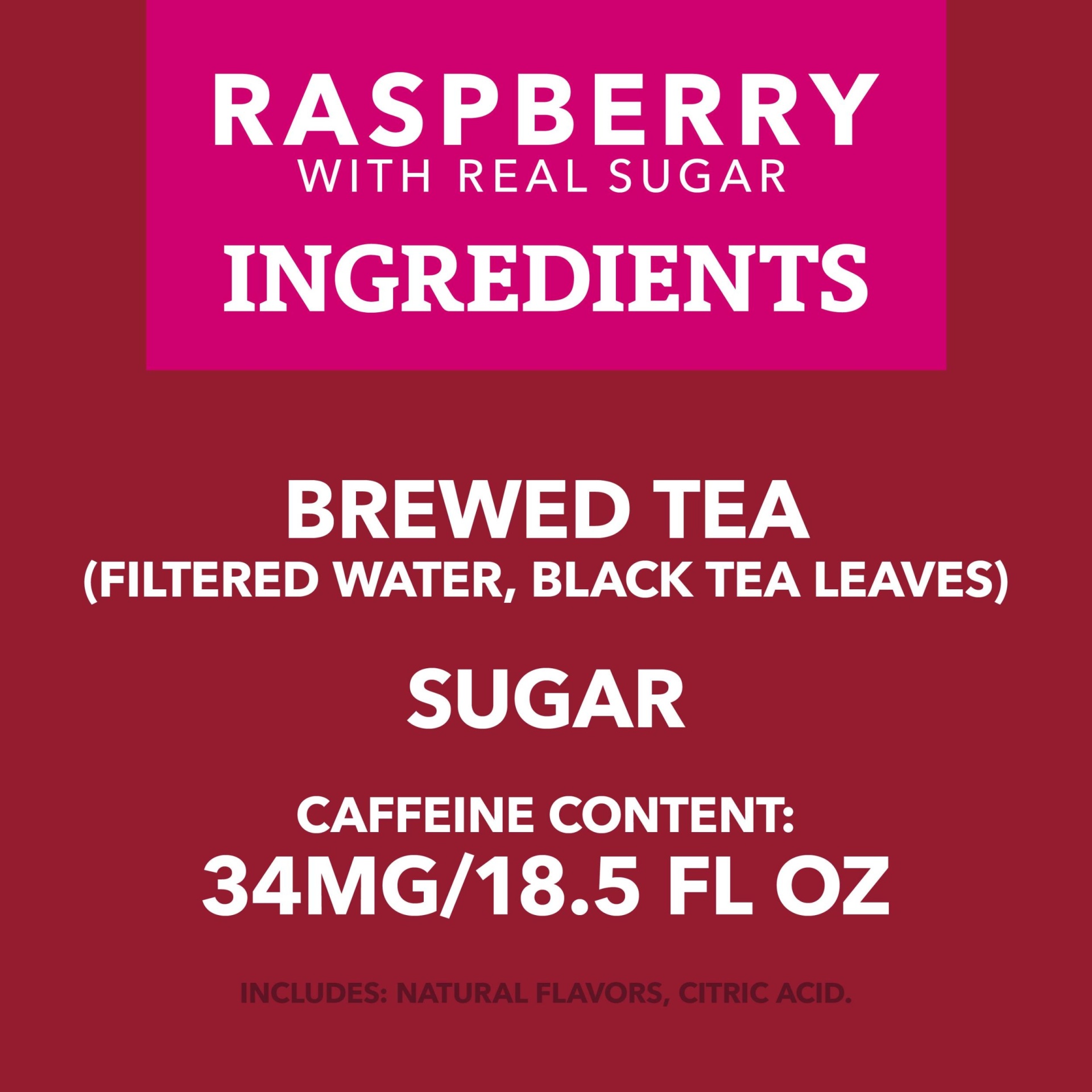 slide 7 of 14, Gold Peak California Raspberry Tea Bottle, 18.5 fl oz, 18.50 fl oz