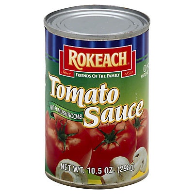 slide 1 of 1, Rokeach Tomato Sauce With Mushrooms, 10.5 oz