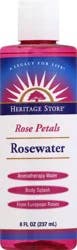 Heritage Store Rosewater 8 oz