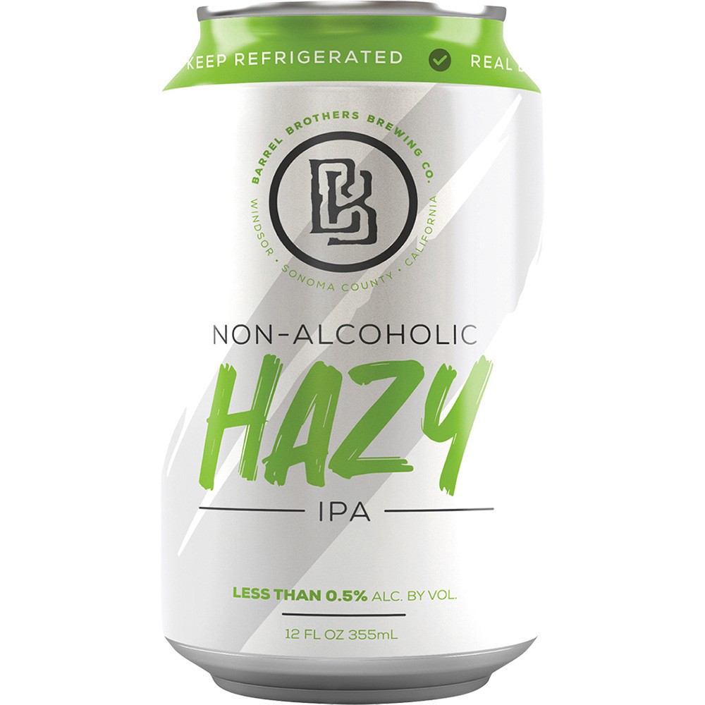slide 1 of 1, Barrel Brothers N/a Hazy Ipa, 6 ct; 12 oz
