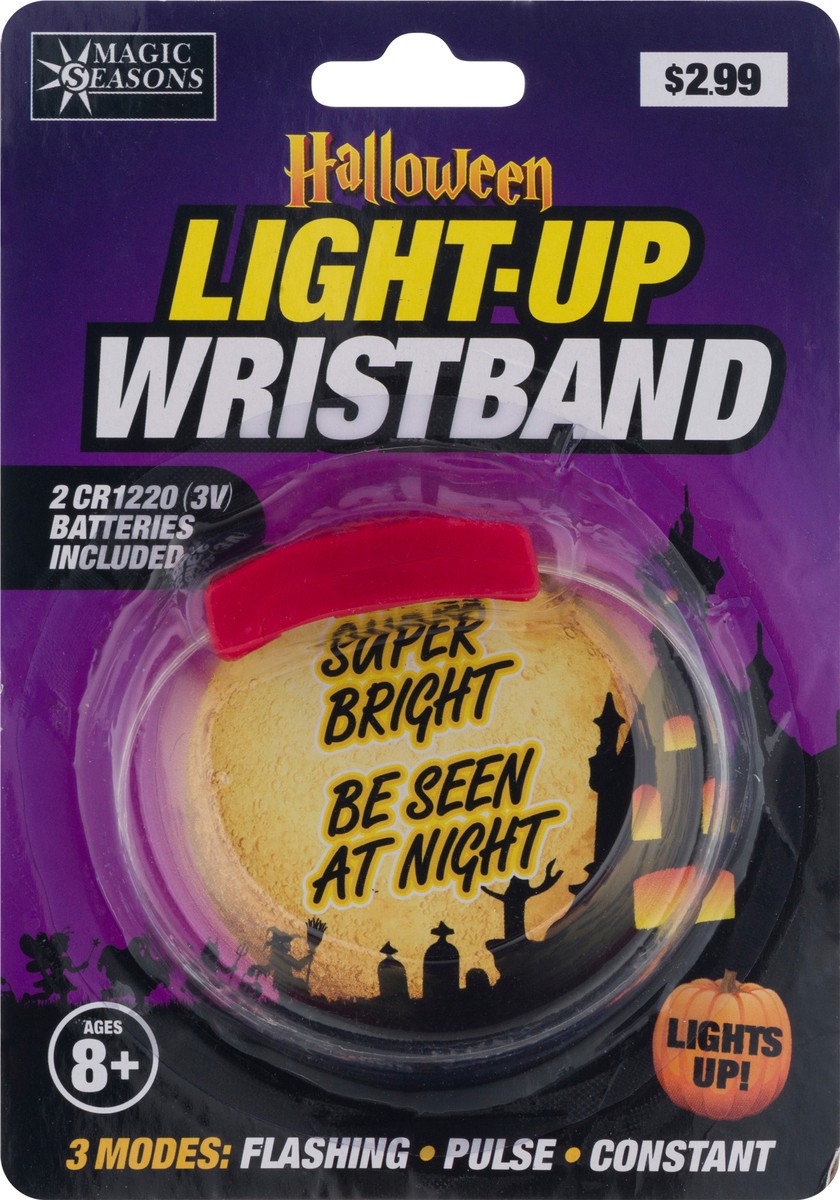 slide 8 of 10, Magic Seasons Halloween Light-Up Wristband 1 ea, 1 ct