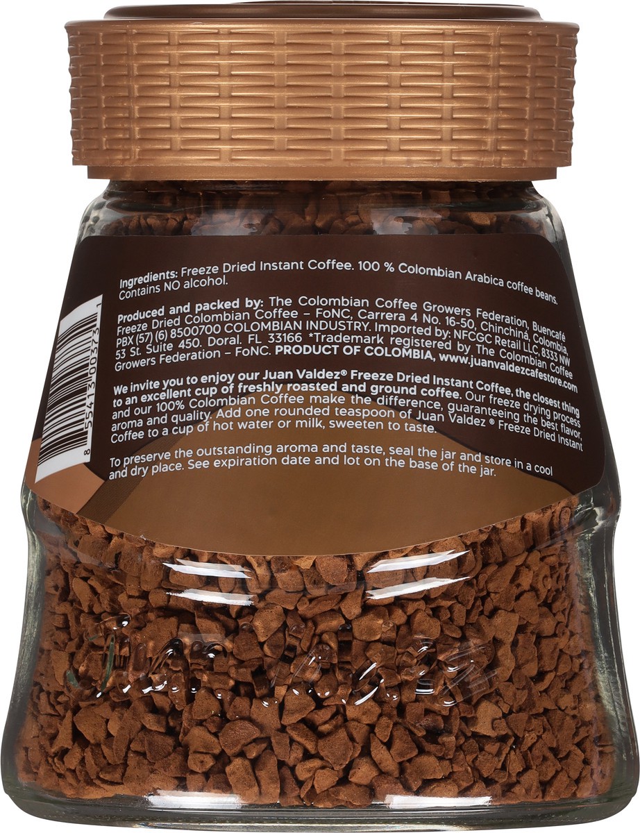 slide 9 of 10, Juan Valdez Freeze Dried Instant Coffee, 3.5 oz