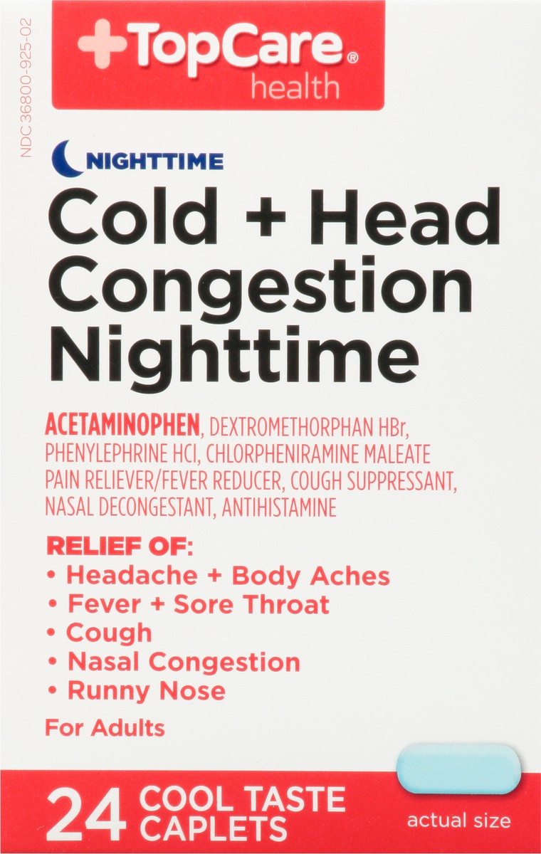 slide 3 of 9, Topcare Med Pe Cold Cool Ice Cap Night, 24 ct