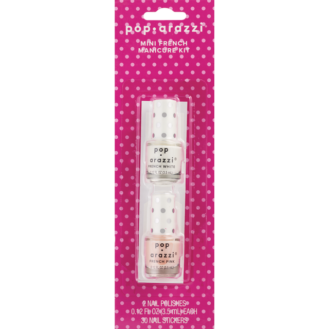 slide 1 of 1, POPARAZZI Pop Nl Pol Frnch Manicure Kit, 1 ct