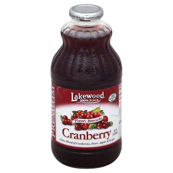 slide 1 of 1, Lakewood 100% Juice Cranberry Blend Premium, 32 oz