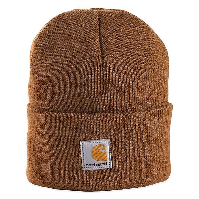 slide 1 of 1, Carhartt Infant/Toddler Foldover Knit Hat - Brown, 1 ct