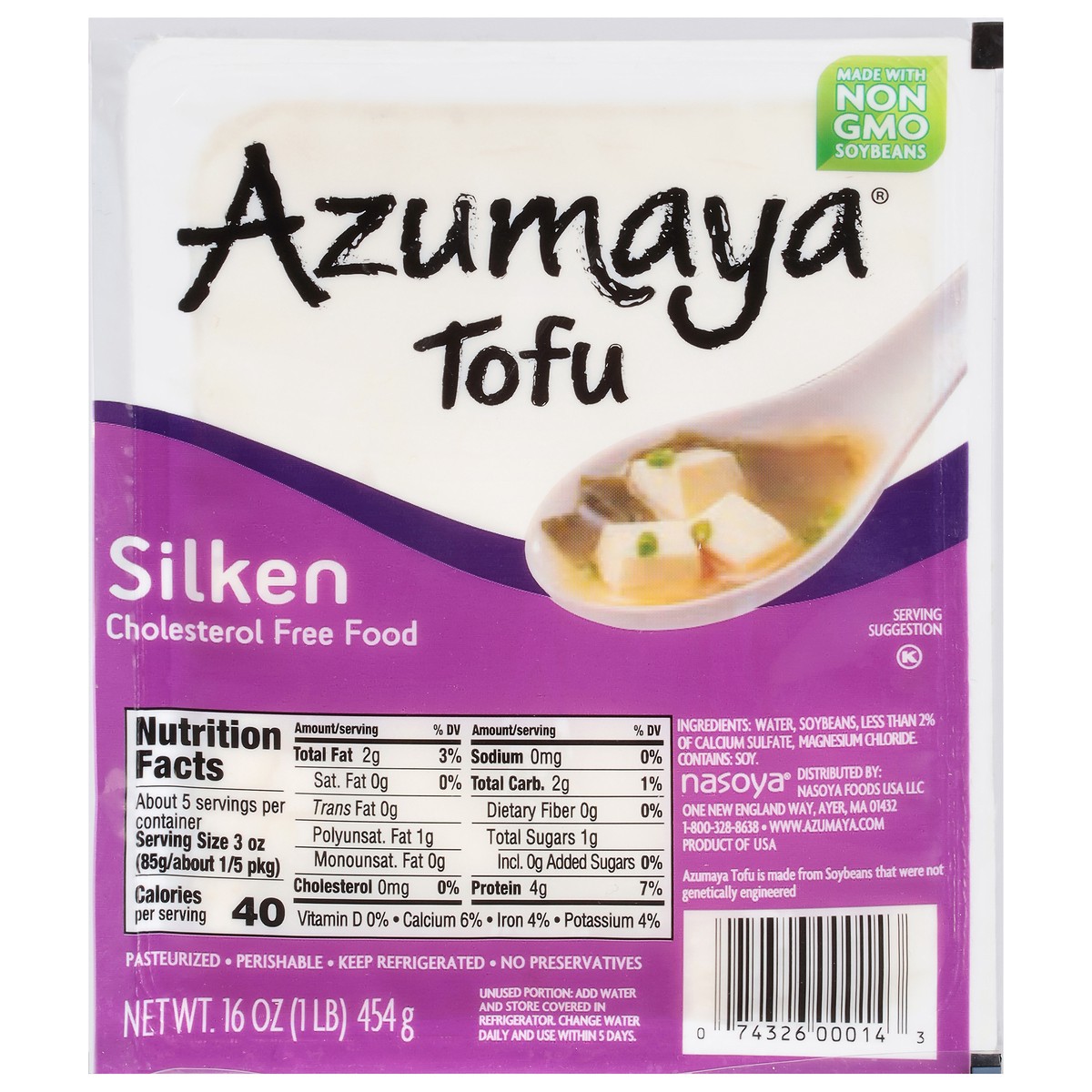 slide 5 of 11, Nasoya Silken Tofu 16 oz, 16 oz