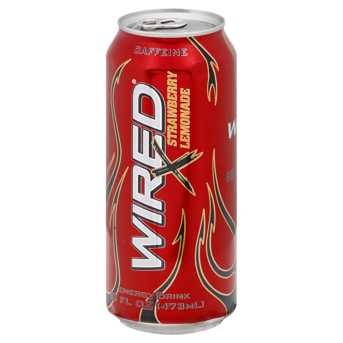 slide 12 of 14, Wired Strawberry Lemonade Energy Drink - 16 oz, 16 oz