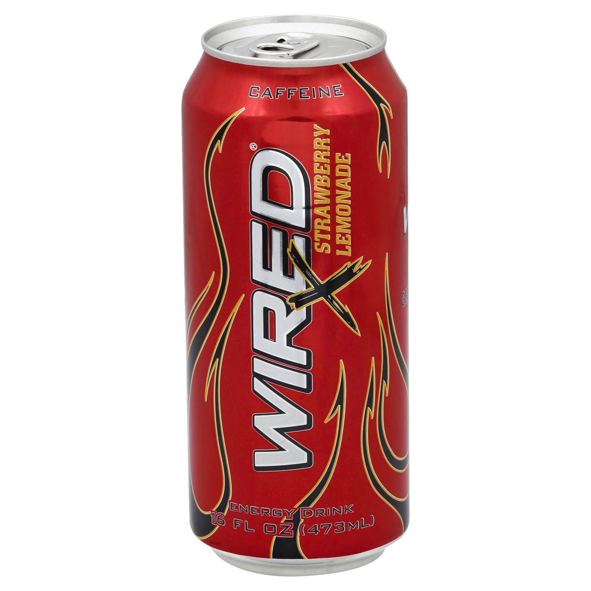 slide 9 of 14, Wired Strawberry Lemonade Energy Drink - 16 oz, 16 oz