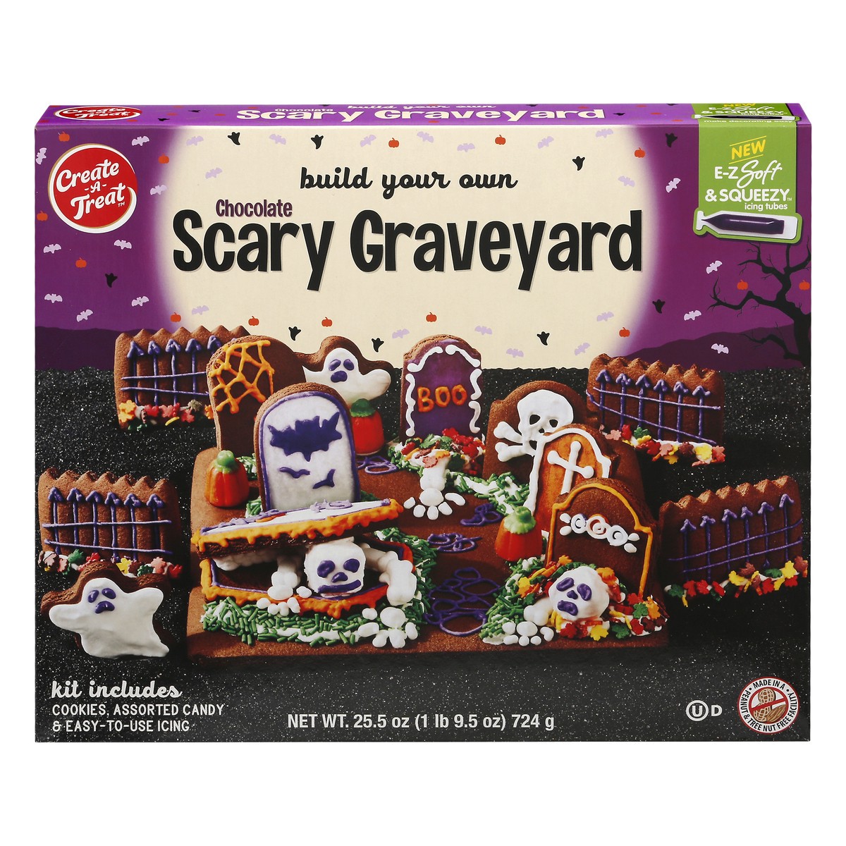 slide 1 of 12, Create A Treat Chocolate Scary Graveyard 25.5 oz, 25.5 oz