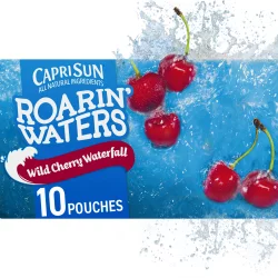 Capri Sun Roarin' Waters Wild Cherry Flavored Water Beverage