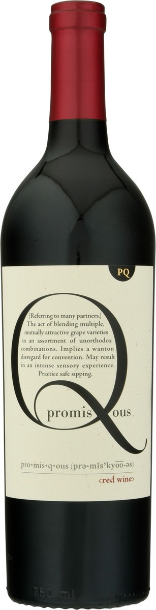 slide 4 of 10, Promisqous Red California Wine 750 ml, 750 ml