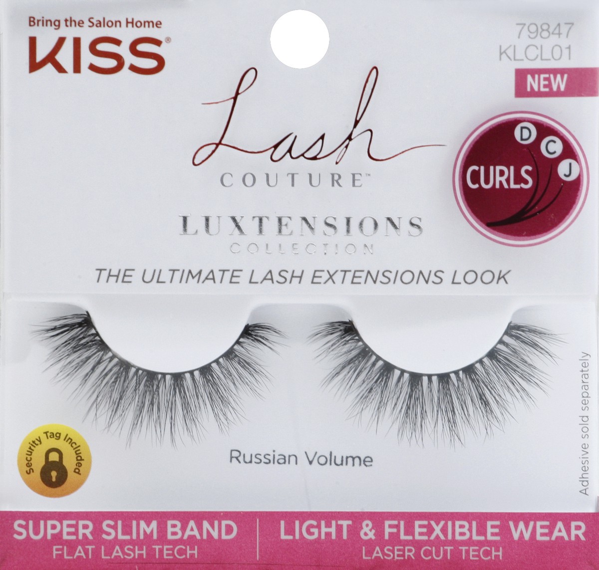 slide 3 of 6, Kiss Lash Couture Luxtensions Russian Volume Lash Extensions, 1 ct