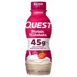 Quest Strawberry Protein Milkshake 14 fl oz
