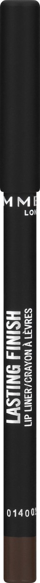 slide 4 of 11, COTY RIMMEL LONDON Rimmel Lasting Finish 8HR Soft Lip Liner Pencil - Vibrant, Blendable Formula to Lock Lipstick in Place for 8 Hours - 790 Brownie Pie, .04oz, 04 oz