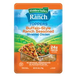 Hidden Valley Buffalo Seasond Shred Chicken Toppers