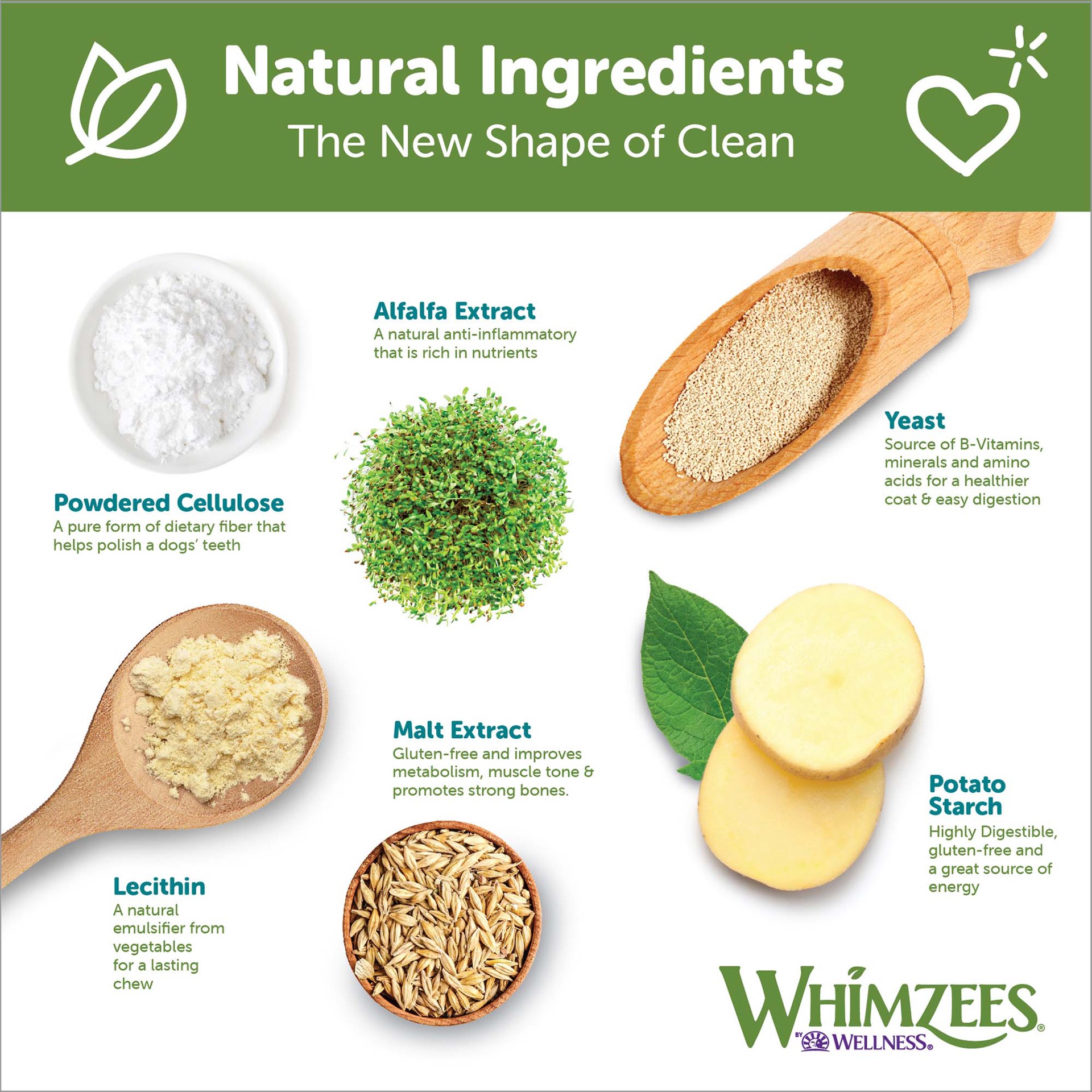 slide 3 of 5, WHIMZEES Wellness Alligator Dog Dental Treats, Natural Chews, Large Size, (6 Count), 1 ct