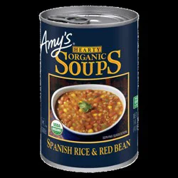 Amy's Kitchen Organic Hearty Spanish Rice & Red Bean Soup, 14.7 oz